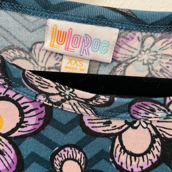 Size XXS Lularoe Carly dress - Picture 4 of 6